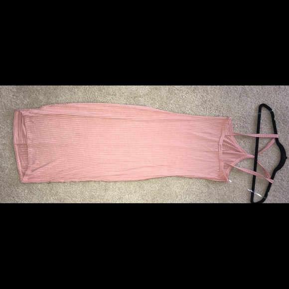 Muted Rose Midi Dress. NWOT. - Picture 8 of 8